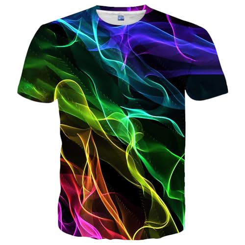 Yasswete Mens Womens Graphic T-Shirts Unisex 3D Printed Short Sleeve Shirts Tops product thumbnail 20