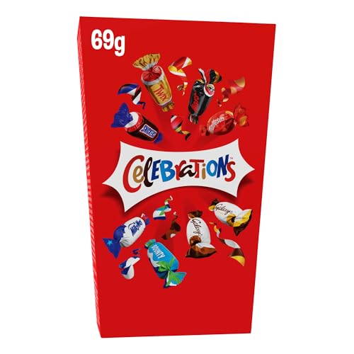 Mars Celebrations Christmas Mini Box 69g Assorted Chocolate Variety Gift Box