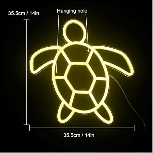 Néon tortue de mer décoratif, le luminaire idéal à offrir - 2