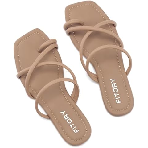 FITORY Women's Summer Slide Sandals Cover