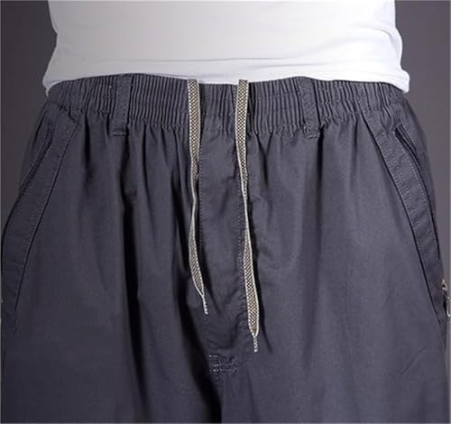 Puliam Easetactic - Flex Fit Zipper-Pocket Durable Pants, Puliam Mens Cargo Pants Relaxed Fit Relaxed Elastic Waist4