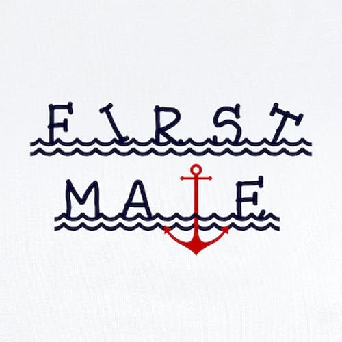 CafePress First Mate Body Suit Cute Infant Bodysuit Baby Romper2