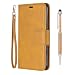 Produktbild Grandoin Hülle für Xiaomi Pocophone F1, PU Leder Etui Flip Cover Muster Book Case Schutzhülle Handytasche Handyhülle [Ständer Kartenfach] [Magnetverschluss] (Schwarz)