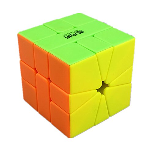 CuberSpeed QiYi Square one Stickerless Magic Cube Qiyi SQ-1 Speed Cube Square 1 Puzzle - Thumbnail 2