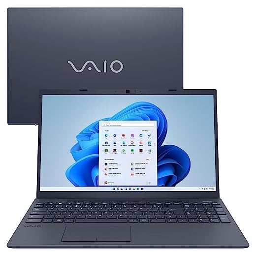 Notebook VAIO FE15, Intel® Core i7 11th, 8GB 512GB SSD, Tela 15,6'' Full HD Antirreflexo, Windows 11 Home - Cinza Grafite, VJFE55F11X-B0311H