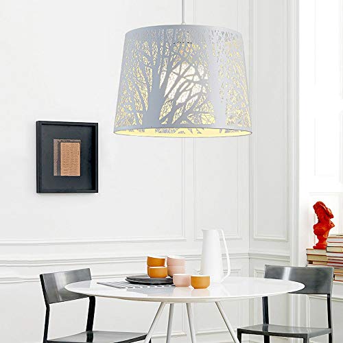 Lámpara de mesa nórdica de hierro y madera para comedor moderno 3