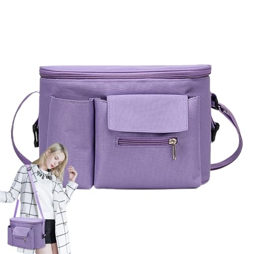 ベビーカーおむつバッグ、ベビーカーキャディバッグ - ビスタ多機能ベビーカーキャディ,ベビーカーキャディ収納、カップホルダー付きベビーカーキャディ、ウォーキング、旅行、キャンプ用