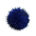 Produktbild iCerber DIY Pompon Kunstfell Faux Kunstpelz Pom Pom Ball Kunstfellbommel für Stricken Hüte Zubehör Bommelmütze Schlüsselanhänger Bommel mit Anstecknadel Pelzbommel Fellbommel Pompon