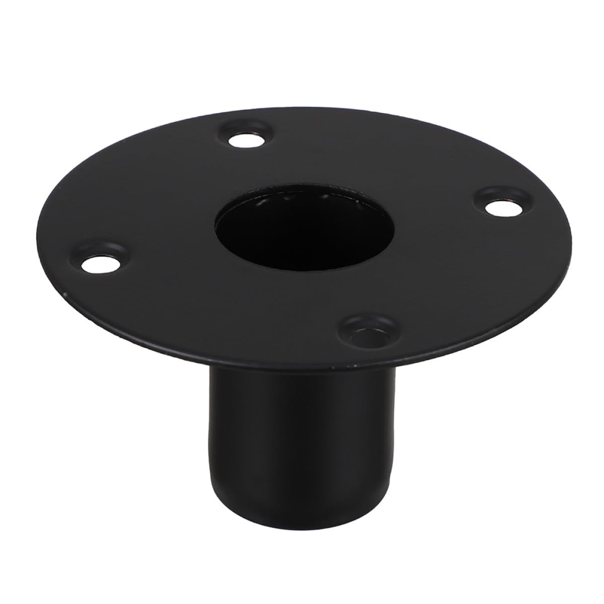 Speaker Holder Iron Base for Stage Speakers and Poles Black