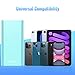 BONAI Portable Charger 20000mAh Power Bank 4 USB Output & Dual Input, Aluminum Polymer External Battery Pack for Road Trip Camping Compatible with iPhone iPad Smartphone Tablet etc. - Mint