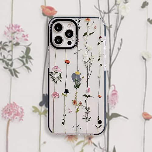 Coque iPhone 11 Pro Max silicone fleur de canne feuilles conque