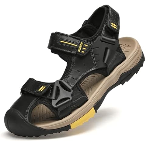 ailishabroy Men's Sports Sandals Soft And Delicate Lightweight And Flexible Outdoor Walking Casual Slippers Cover