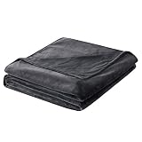 PANDAHOME 60'' x 80'' Flannel Duvet Cover for Weighted Blanket | Ultra-Soft Minky Fabric | 8 Ties |