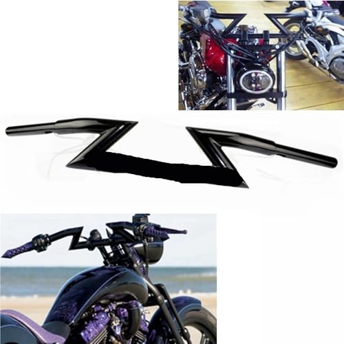 Guidon Moto en Z 1 Pouce avec Barre d'Équilibre Universelle - 2