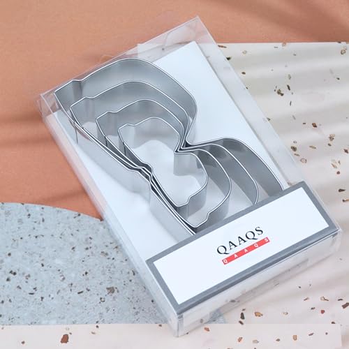 Qaaqs Glasses Sunglasses Cookie Cutter Set For Baking thumb #4