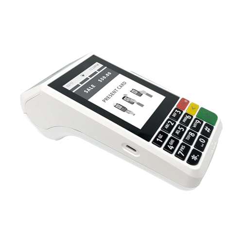 Valor PayTech VP100 POS Terminal | Innovative Countertop Solution with 3.5” LCD, 128MB RAM, PCI PTS 4.x Security, 32-bit Processor, Dual Pricing, and Contactless Payment Options