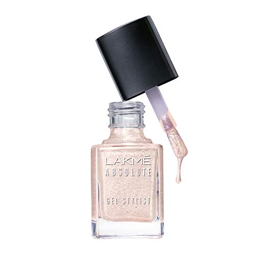 Image of Lakme Absolute Gel Stylist Nail Color, Ivory Dust, 12 ml