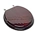 Comfort Seats C2B1R16BR C1B1R16BR, Round, Mahogany Finish