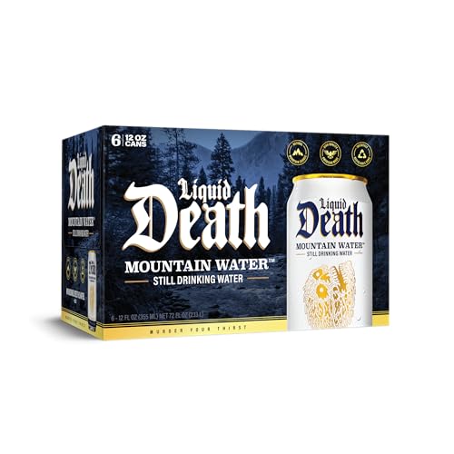 Liquid Death Still Mountain Water 6pk, 12 FZ