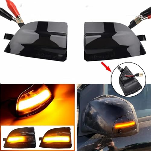 Intermitentes LED dinámicos para Ford Focus 2 MK2 y C-MAX intermitentes de agua corriente 3