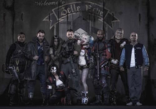 Prague World Suicide Squad Hot Movie Poster 36'X24' Silk Poster