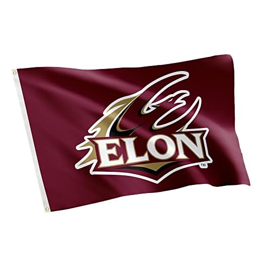 Desert Cactus Elon University Flag Phoenix Flags Banners 100% Polyester Indoor Outdoor 3x5 (Style 1)