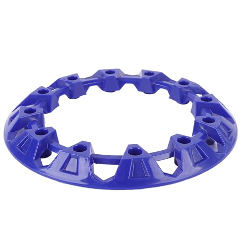 Protector de tapacubos de plástico resistente a los arañazos para ATV azul 6