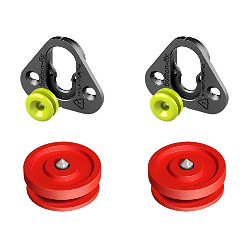 Button Fix Type 1 Complete Bracket Marker Guide Kit Connecting 90 Degree Panels (2 Sets + 2 Marker Guides)