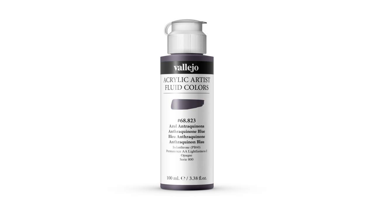 Vallejo Anthraquinone Blue peinture acrylique fluide haut de gamme 100ml