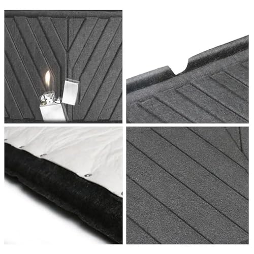 Tapis de coffre double couche pour Tesla Model Y : isolant capot moteur et solution anti-bruit - 4