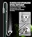 Clscea Aquarium Stainless Steel CO2 Diffuser Widen Hook, DCW300-30