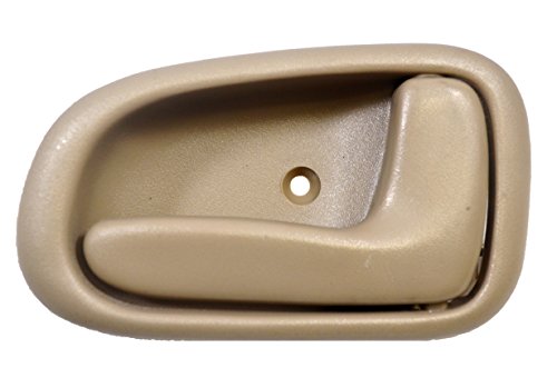 PT Auto Warehouse TO-2522E-RH - Inside Interior Inner Door Handle, Beige/Tan - Passenger Side