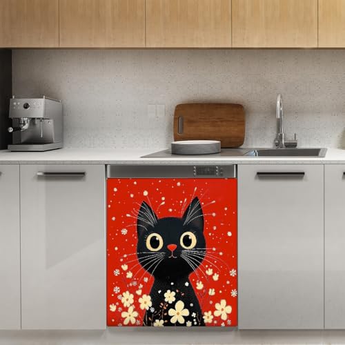 Funda magnética para lavavajillas panel frontal magnético reutilizable 53x66 cm 3