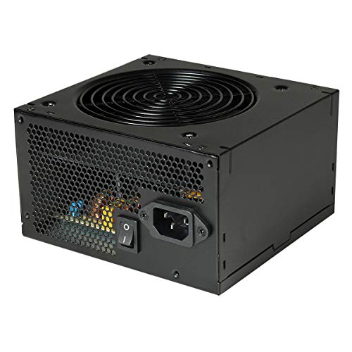 CWT 500W ATX PSU, Non Modular, APFC, 80 Plus, 85% Efficiency, 5 x SATA Connectors, 120mm Cooling Fan, Excellent Choice For System Builds | Black, GPT500S