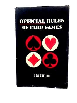 Paperback The official rules of card games Book