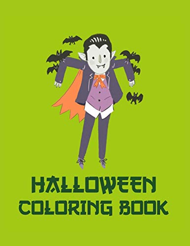 Halloween Coloring Book: Coloring Toy Gifts for Toddlers, Kids ,Children or Adult Relaxtion | Cute Easy and Relaxing Large Print Birthday Gifts image 3