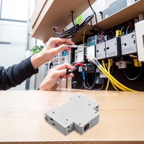 Interrupteur Zigbee rail DIN Tuya 63A programmable avec suivi énergie - 3