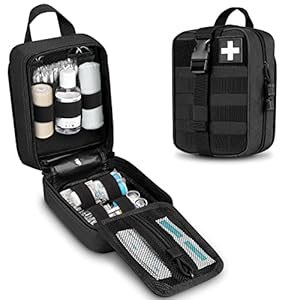 SITHON Tactical Erste Hilfe Tasche, Medical Tragetasche Notfalltasche Abnehmbare Taktische Medikament Tasche Organizer…