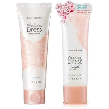 Amazon 1 1 It S Skin Secret Solution Wedding Dress Facial Cream 40ml Secret Solution Wedding Dress Cream 100ml イッツスキン シークレットソリューションウェディングドレス フェイシャルクリーム40ml シークレットソリューションウェディングドレスクリーム