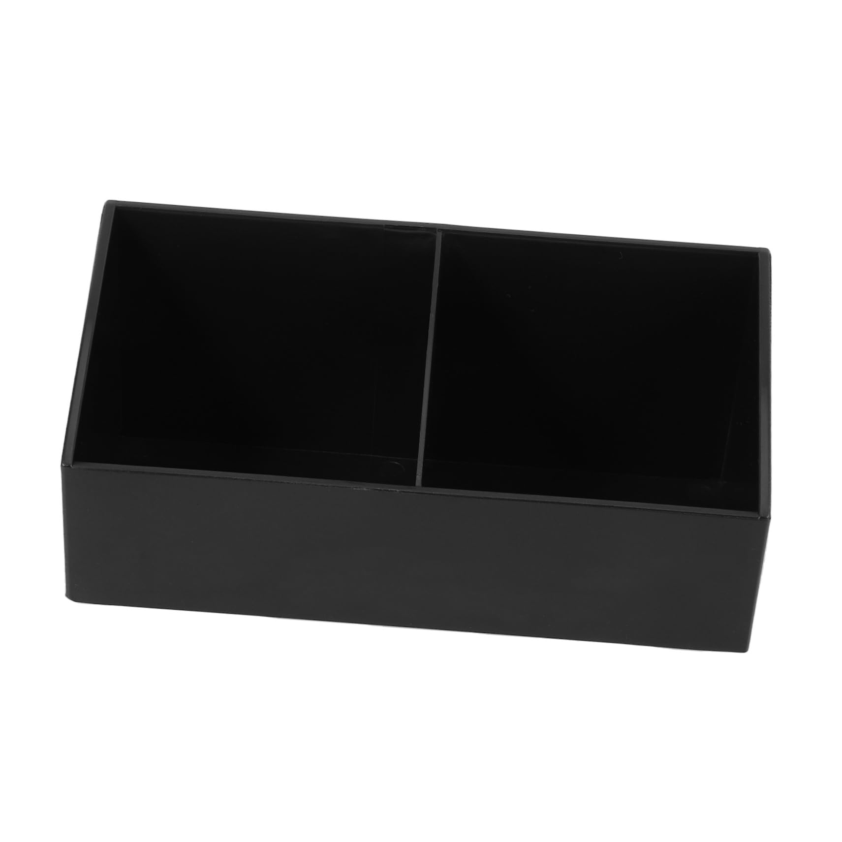 JECOMPRIS Reusable Tea Bag Organizer Box with Compartments Sugar Packet Holder for Coffee Bar Desktop Tea Bag Case for Milk Tea Shops Material Portable Storage