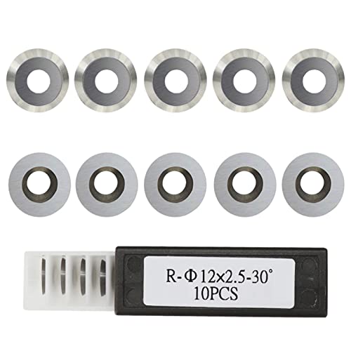 Insertos redondos de carburo de tungsteno de 12 mm para torneado de madera miniatura 1