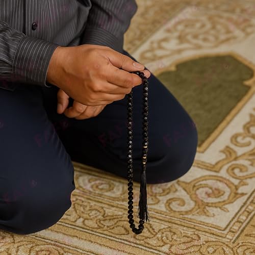 Image of Crystal Tasbeeh /Prayer Beads Manual Counter for Muslim
