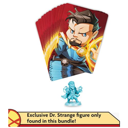 Image of Spin Master Games Marvel United, Superhero Card Strategy Board Game Comic Bundle with Spiderman and Dr. Strange Expansion, for Adults & Kids Ages 14+ (Amazon Exclusive)