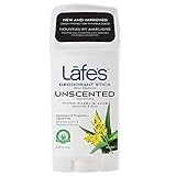 Lafe's Natural Deodorant | 2.25oz Aluminum Free Natural Deodorant Stick for Women & Men | Paraben Free & Baking Soda Free with 24-Hour Protection (Unscented, 2.25 Ounce)