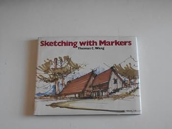 Hardcover Sketching with markers Book