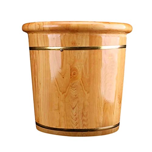 Spa de pies de madera sólido para adultos