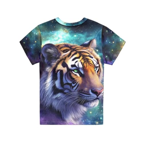 Image of Xhuibop Kids T Shirts for Boys Size 3-16 Girls Short Sleeve Sportswear Active Tops