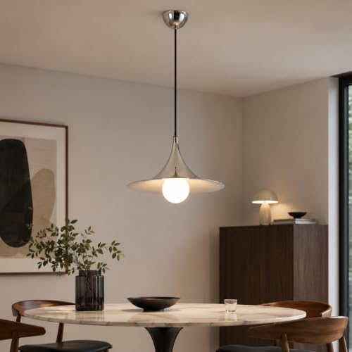 Suspension E14 câble extra long 380 cm pour haut plafond et table de salle à manger