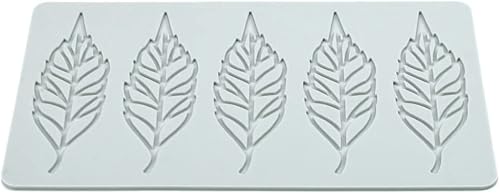 Miniatura 2 de TUKE Moldes de Silicona de Hojas Huecas Moldes de Chocolate Corazón de Enamorados Geometría Molde de Silicona 3D Chocolate Caramelo Molde de Hojas