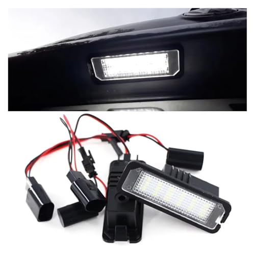 Luz LED trasera para placa de matrícula VW Golf 7 que elimina el testigo de fallo 2